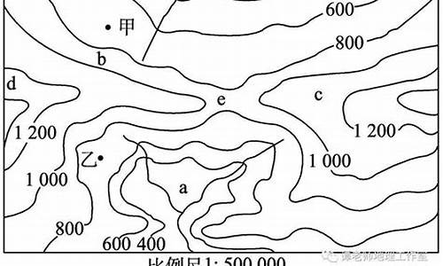 高考地理等值线专题训练_高考地理等值线