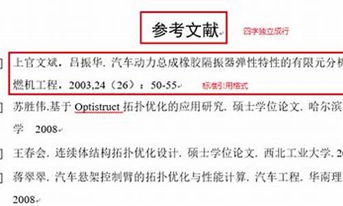 本科毕业参考文献格式怎么写_本科毕业参考文献格式