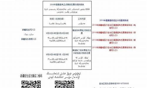 2016年新疆高考报名条件-2016新疆高考报志愿